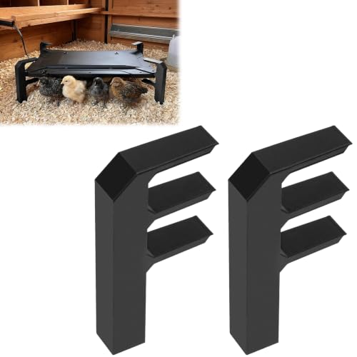 Adjustable Brooding Box Legs Compatible with Producer's Pride, for Poultry Support, Height-Adjustable Stand Replacement(2Pcs)