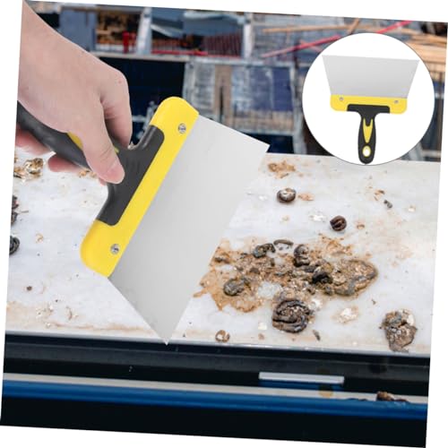 MERRYHAPY Stainless Steel Bird Droppings Scraper Cleaning Tool for Efficient of Poop and Bird Waste from Cages and Surfaces Cleanup