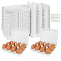 30 Pack Egg Cartons 12 Count, 3x4 Egg Cartons Cheap Bulk Holds Up to 12 Eggs, Sturdy Design Made from Recycled Cardboard