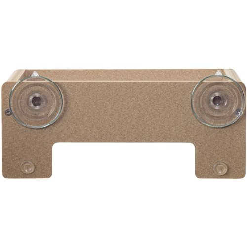 Birds Choice Window Mount Platform Bird Feeder | Small | Taupe | Recycled Plastic Construction, Brings Wild Birds Up Close for Window Viewing, Weather-Resistant and Easy to Clean