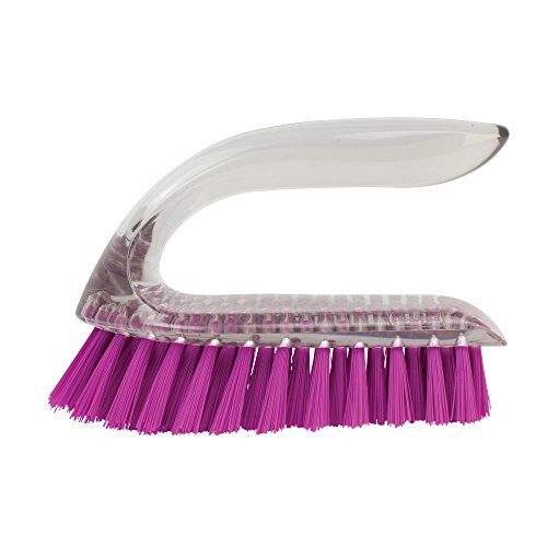 Casabella, Brush Clear Iron Handle Assorted - size: 1 Count (Pack of 1), style: Iron Handle Brush