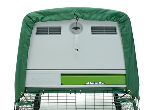 Omlet Extreme Temperature Blanket for Eglu Cube Chicken Coop | Easy to Fit, Bungees Included | Keep Your Chickens Warm and Protected from the Worst that the Weather Can Throw at Them | Green