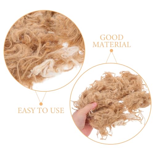 POPETPOP Natural Mixing Bird Nesting Material, Birds Nest Cages Bedding Substrate for Finch Budgie Hummingbird Parakeet - for Building & Hideouts, 40g/1.4 oz