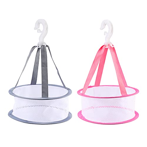 2pcs Drying Net Bag Polyester Drying Rack Beauty Egg
