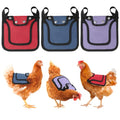 3Pcs Chicken Saddle for Hen, Chicken Saddles with Adjustable Strap | Chicken Aprons for Hens, Chicken Saddles Protector, Feather Protector for Back and Sides Poultry Accessories for Hens