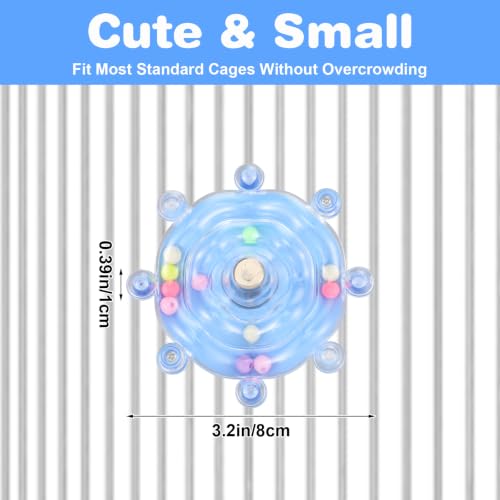 Budgie Toys Parakeet Training Toy Interactive Bird Educational Toy | Fit for Small Birds, Cockatiel Cage Accessories