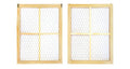 Chicken Wire Frame 2-Pack Unfinished Wood Picture Frame for Homemade Crafts(Outer 12 x 16 in, Interior 10.3 x 14 in) - size: 12X16 in