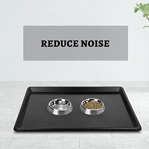 2pcs 31.9"x22.8" Replacement Tray for Dog Crate Plastic Cage Bottom Pan Multi-Purpose Boot Mat Shoe Tray Indoor Outdoor Waterproof, Dog and Cat Rabbit Food Bowls Floor Liners - size: 2Pcs 31.9"x22.8"