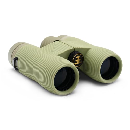 Nocs Provisions Field Issue Compact 10x32 Waterproof Binoculars Shockproof | Fogproof, 10X Magnification, Bak4 Prism, Multi-Coated Lenses for Adults & Kids, Bird Watching, Hunting & Wildlife Viewing - color: Ponderosa (Green), size: 10x32