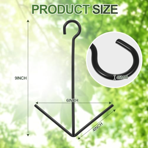 Zonon 2 Pcs Oriole Feeders for Outdoors Hanging Orange Jelly Fruit Holder for Birds with Hook Black for Outdoors Garden Patio (2 Prongs) - color: 2 Prongs