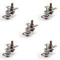 Fielect 5pcs Thermostat Adjustable Electric Heater Heating Temperature Controller 250V 16A N.C - size: 5pcs