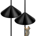 Wide Squirrel Baffle for Bird Feeder Pole,Anti Squirrel Guard Stopper,Against Climbing Squirrels,2Pack