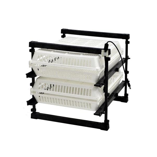 Hatching Time Automatic Egg Turner, Vibration-Free Design, Easy to Clean, Low Power Usage, Suitable for Chickens - style: 60 Egg Turner