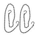 yeezo S Hook Steel Hanging Harness Chain for Hanging Poultry Drinker Feeder, Adjustable 40" Long, Tested Hold 30lb Weight