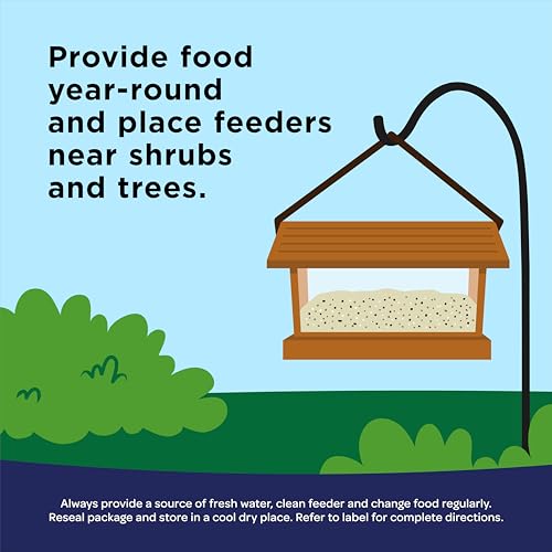 Kaytee Liberty Blend Wild Bird Food, for Cardinals, Blue Jays, Finches & Other Outdoor Wild Birds, 8 Pounds - size: 8 Pound (Pack of 1)
