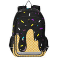Kids Backpack Elementary Middle School Bags for Boys Girls | Travel, Daypack, Lightweight, Waterproof, with Reflective Strip - color: Multi 1