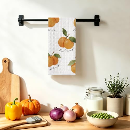 Jztco Funny Trump Kitchen Towel, Orange Gifts Reusable Hand Towels | Absorbent Microfiber Dish Cloth Tea Towels for Kitchen Home Decor, Anti Trump Gifts for Women 14x24 Inch - color: Multi 1610