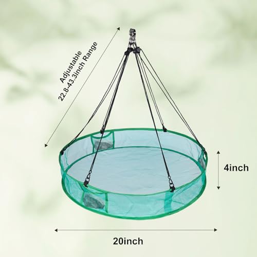 2Pcs Bird Seed Catcher for Outdoor Feeders, Bird Feeder Trays to Catch Seed, Upgraded Version Can Prevent Strong Winds. (20 inches) - style: 20 inches