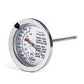 CDN Ovenproof Meat Thermometer NSF Certified Pro Accurate, Temperature Guide on 2" Dial - Easy-to-Read - Poultry, Roasting, Waterproof - IRM200 - size: 2" Dial