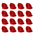 PIAOLGYI 16 Pcs 1.5 Inches Quail Feeder Ports,DIY Automatic Poultry Feeder,No Waste DIY Feed Ports (Red) - color: Red