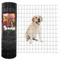 Black PVC Coated Welded Wire Fence 36" x 100' Roll, 2"x3" Mesh, 16 Gauge | Vinyl Coated Garden Fencing, Yard & Pet Barrier, Chicken Wire Fencing, Dog Enclosure Mesh, Vegetable Plant Protector - color: Black, size: 2''x3'' 16GA 36''x100'