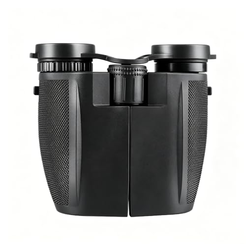Compact Binoculars for Adults & Kids, Custom Laser Engraving Service, Bird Watching, Theater, Concert, Hunting, Sports Games, Ideal Holiday & Corporate Gift (Black, 20×25) - color: Black, size: 20×25