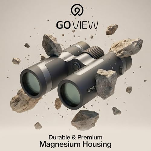ZOOMR 10x34 Binoculars for Adults, BAK4 Prism - Phantom Black | Lightweight, Fully Multi-Coated Optics, Smartphone Adapter Compatible, Waterproof IPX5/6 PORTR™ - color: Phantom Black