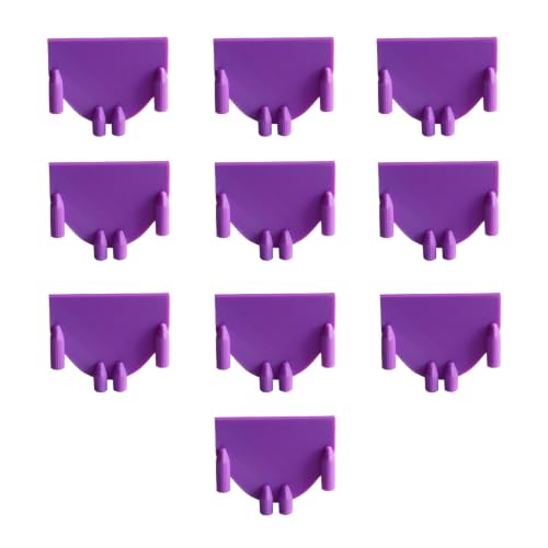 PIAOLGYI Egg Divider Inserts for Maticoopx Incubator,Holder for Vertical Egg Positioning and Stability(10 Pack) (Purple) - color: Purple
