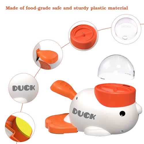 Dog Interactive Treat Dispenser Toy, Food Puzzle Slow Feeder (White) - color: White