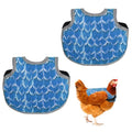 Chicken Saddles for Hens, Chicken Aprons for Hens with Adjustable Straps, Hen Saddle for Chickens - color: Blue