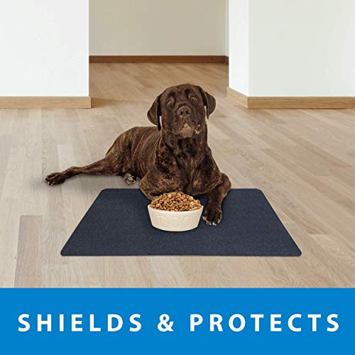 VersaTex Multi-Purpose Recycled PVC Floor Mat for Indoor or Outdoor Use, Utility Mat for Entryway, Tool Bench, Garage, Under-Sink, Patio, and Door Mat; 24" x 36", Black - size: 2' x 3' (Rectangular)