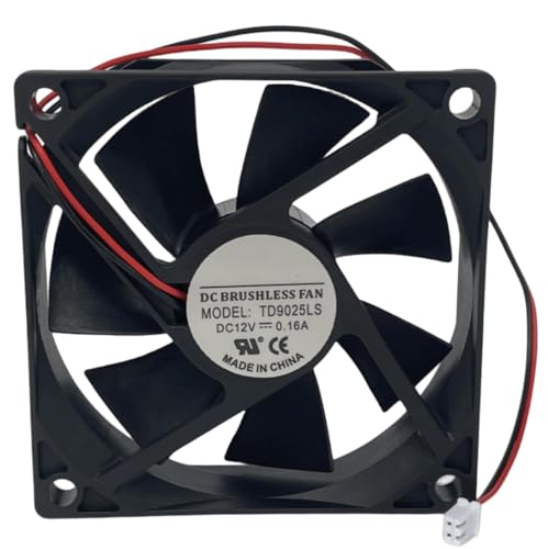 TD9025LS 12V 0.16A 9025 2-Wire 9CM Cooling Fan