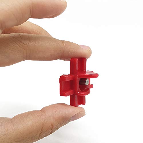 TIHOOD 20PCS Horizontal Side Mount Automatic Poultry Nipples Drinker Waterer for Chicken or Quail