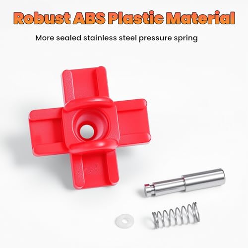 12 pcs Horizontal Chicken Water Nipples with 1/2'' PVC Tee Fittings Mount Poultry Auto Chicken Waterer Nipple Drinker for Ducks Quail and Other Poultry DIY Automatic Waterering System