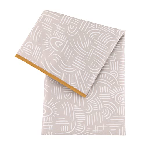 Bumkins Baby Splat Mat for Under High Chair, Babies Toddlers Eating Mess Mat, Waterproof Reusable Cloth for Arts and Crafts, Playtime Mat for Kids, Floors or Tables, Fabric 42inx42in, Desert Boho - color: B2 Wander