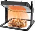 Chick Brooder Heater Plate, 10"x10" Brooder Plate for Chicks with Adjustable Temperature and Height, Brooder Heating Plate for Up to 15 Chicks
