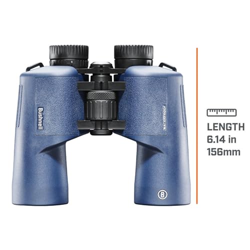 Bushnell H2O Binoculars | Waterproof, Fogproof, Optics for Boating, Hiking, Camping & Birdwatching - size: 7x50, style: Porro Prism