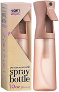 10 OZ Continuous Spray Bottles - Ultra Fine Mist Sprayer | Water Spray Bottle For Hair Stuff, Mister Spray Bottle For Plants Mister | Hair Spray Bottles For Hairstyling, Cleaning, Salons - color: Terra Cotta
