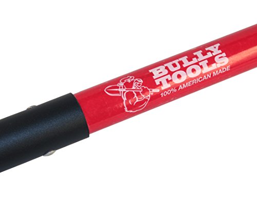 Floor Scraper - Heavy Duty 7-Gauge Scraper with Fiberglass D-Grip Handle for Tile Removal, Carpet Removal, Ice & Mud Scraping, Landscaping Tools, Flat Shovel - 100% Made in the USA, 7-Inch | D-grip; 7-gauge USA steel; fiberglass handle; polyester veil; po