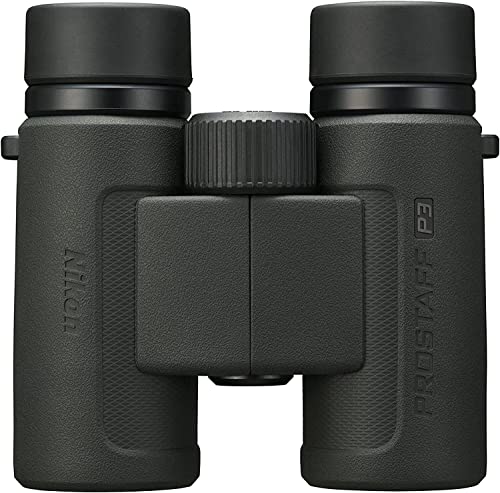 PROSTAFF P3 8x30 (16774) Black Binoculars Bundle with Lens Pen and Cleaning Cloth, Compact Binoculars for Adults for Hunting, Bird Watching, and Hiking Essentials, Zoom Lightweight Travel - style: P3 8x30