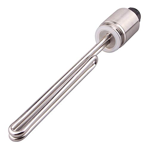 DERNORD 1.5" Inch (OD50.5mm) Tri-clamp Foldback Heating Element Stainless Steel Immersion Water Heater (240v 4500w) - size: 240V 4500W