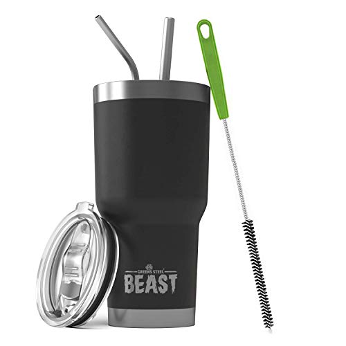 Long Bottle Brush, 17 in Bendable Cleaner Brushes for Cleaning Neck Beer Bottles, Wine, Baby Bottles, Water Bottles, Tumblers, Flask, Bird Feeder, Vase and Brewing Pipes Brush+Bottle Brush/2Pack - color: Black + Small Black - 2pcs