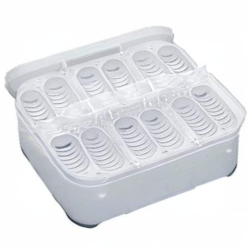OMEM Reptile Breeding Box, Reptile Egg Incubators, Hatchery Box, for Hatching Gecko, Lizards, Lions Mane, Reptiles (Thermometer, Transparent Box) - size: No Thermometer
