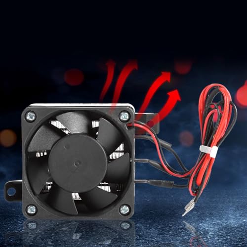 Constant Temperature Heating Elements, PTC Fan Car Heater, Small Space Heating Incubator for Home, Small Space, Air Conditioner (24V 250W)