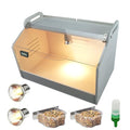 Intelligent Brooder Box 10-15 Newborns Chicks Quail Birds Egg Incubator | Chicken brooder,Brooder box for chicks,Chick brooder box,Bird house,Quail brooder,Chick feeder and waterer kit