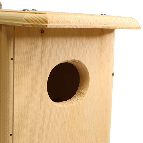 Bird Habitats Bufflehead Duck House, Cavity-Nesting Duck Box with Side