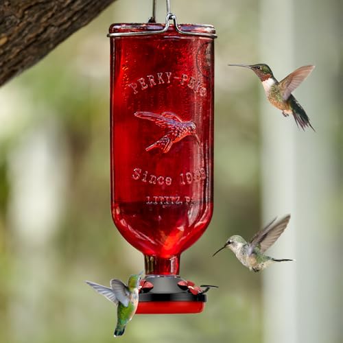 3 Pack Hummingbird Feeder Replacement Parts, Metal Top Cover with 4 Perches & 4 Flower Ports, Includes 3 Cleaning Brushes, No Feeder Bottom Base Included(Black) - color: Black