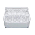 OMEM Reptile Breeding Box, Reptile Egg Incubators, Hatchery Box, for Hatching Gecko, Lizards, Lions Mane, Reptiles (Thermometer, Transparent Box) - size: No Thermometer