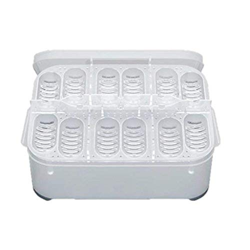 OMEM Reptile Breeding Box, Reptile Egg Incubators, Hatchery Box, for Hatching Gecko, Lizards, Lions Mane, Reptiles (Thermometer, Transparent Box) - size: No Thermometer