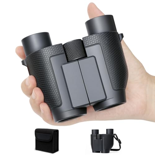 MMIXIO 10x25 Binoculars for Adults, High Powered Binoculars with Large View,FMC BAK4 Prism,for Bird Watching, Hiking,Camping,Travel,Cruise Ship,Concert,Safari,Ideal Gift
